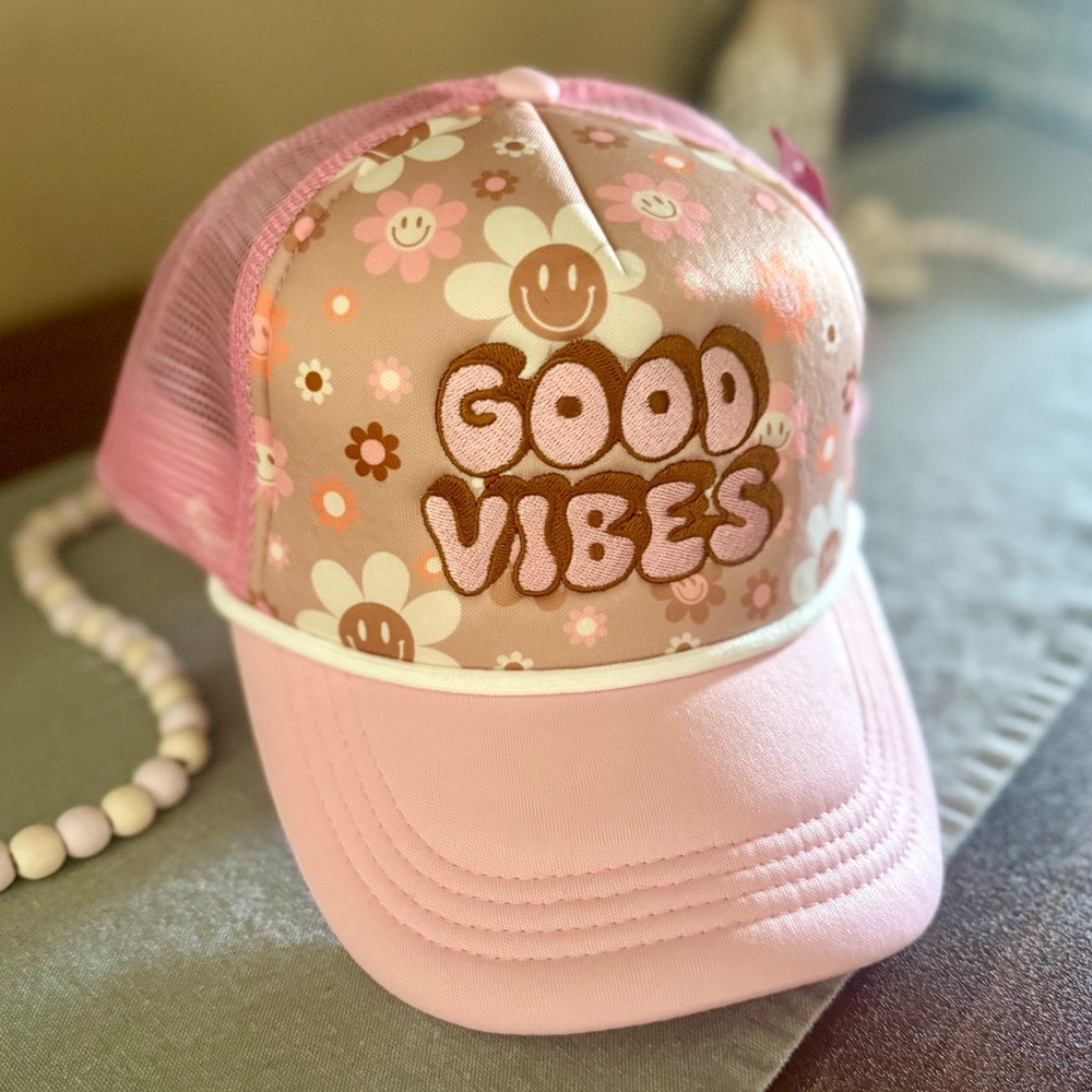 Simply Southern Pink Mesh Trucker Hat